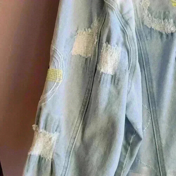 NEW Staple Pigeon Light Blue Denim Jacket Men's Size 3XL Lobg Sleeve - Picture 9 of 16